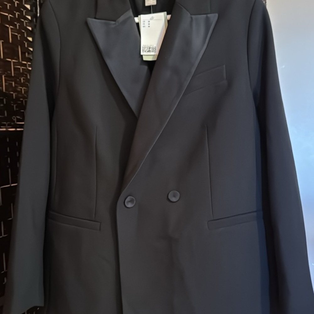 BNWT Black Oversized H&M Blazer Jacket